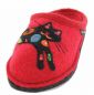 Preview: Haflinger Filzpantoffel Flair Sassy rot