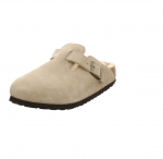 Preview: Birkenstock Boston Shearling Lady Taupe