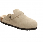 Preview: Birkenstock Boston Shearling Lady Taupe