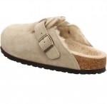 Preview: Birkenstock Boston Shearling Lady Taupe