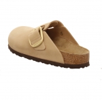 Preview: Birkenstock Boston Big Buckle Lady beige