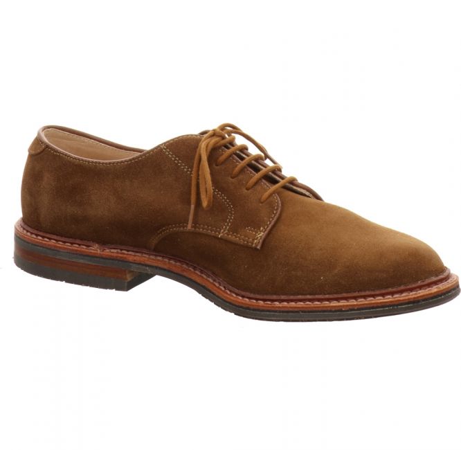 Alden M1409L Plain Toe Blucher braun