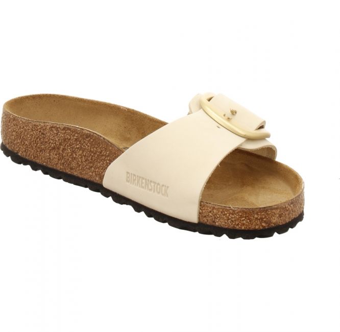 Birkenstock Madrid Big Buckle ecru