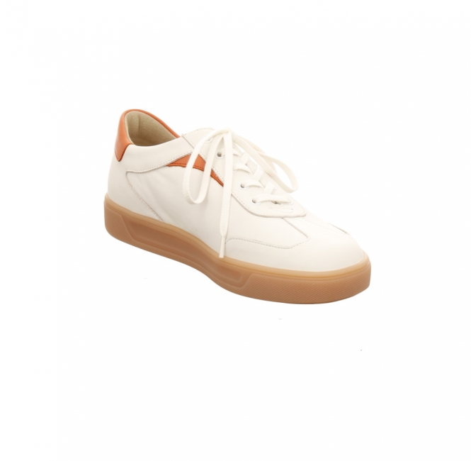 Finn Comfort Interlagos weiss/orange