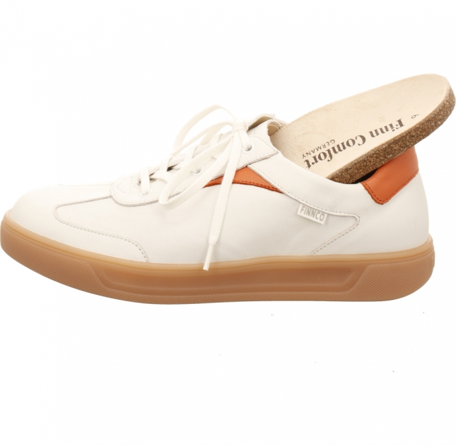 Finn Comfort Interlagos weiss/orange