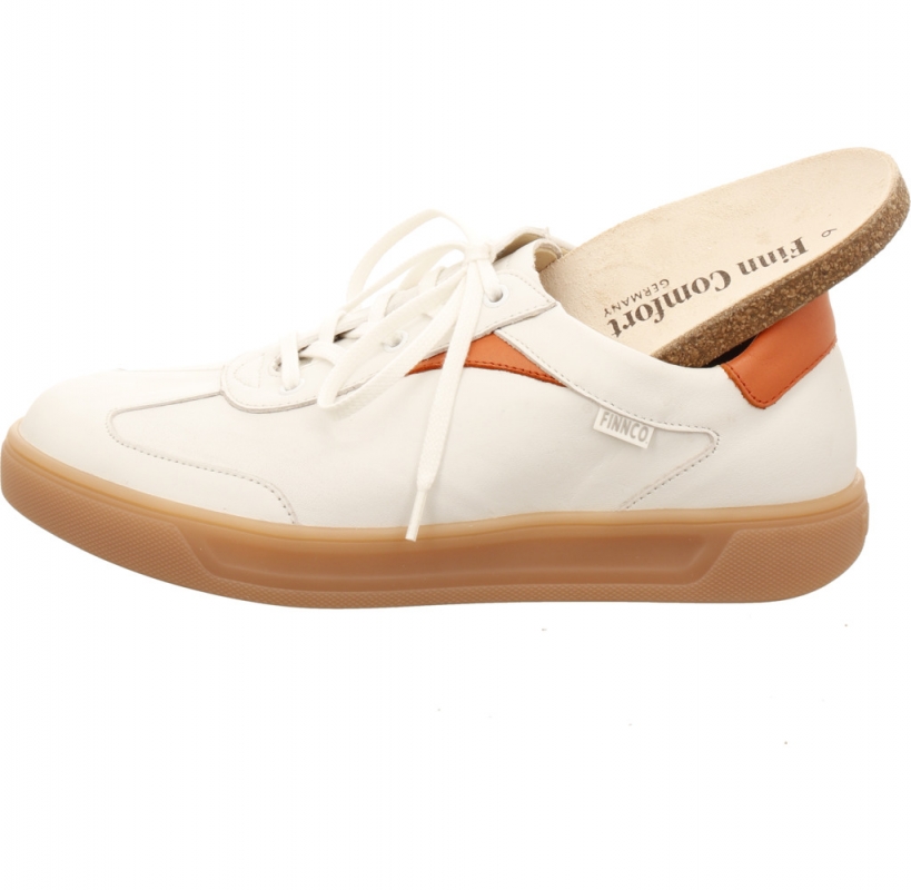 Finn Comfort Interlagos weiss/orange